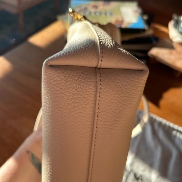 CUYANA Mini Easy Zipper Tote in Ecru - Picture 12 of 14